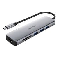 Концентратор FrimeCom USB-C Boyye 6-в-1 (UC-602)