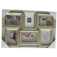 Рамка EVG INNO ZB-6-3753-1 СЕРЕБРЯНЫЙ КОЛЛАЖ 6