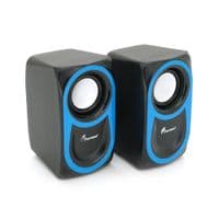 Колонки 2.0 Hotmai HN-88 USB+3.5mm, 2x3W, 20Hz-18KHz, с регулятором громкости, Black, BOX, Q24