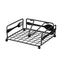 Серветниця Ardesto Midori 18х18х7см, метал, чорний