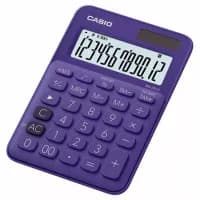 Калькулятор CASIO MS-20UC-PL-W-EC, фиолетовый (CALC-CAS-MS-20UC-PL)