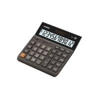 Калькулятор Casio DH-12-BK-S-EP, черный (CALC-CAS-DH-12-BK-S)