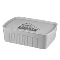 Контейнер для зберігання Ardesto З кришкою Сірий 13 л (ARHC2513G)