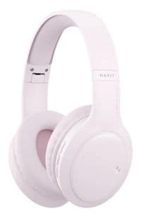 Наушники беспроводные Havit H633BT, Pink, Bluetooth 5.1, микрофон, динамики 40 мм, Type-C, 350 mAh (HV-H633BT)