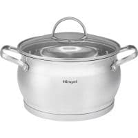 Кастрюля RINGEL Salsa нерж 18 см (3.1 л) с крышкой (RG-2034-18)