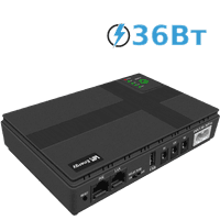 Портативный источник питания Mini UPS VIA Energy 3.0, емкость (12000мА &ч;ч), мощность 36Вт*ч, 0,52 кг, 160x40x180 мм