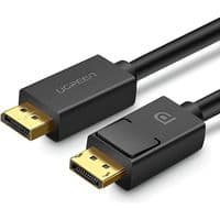 Кабель UGREEN DP Male to Male Cable 1.5m (Black)
