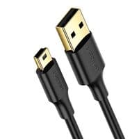 Кабель UGREEN USB 2.0 A Male to Mini 5 Pin Male Cable 3m (Black)