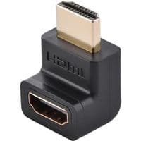 Перехідник UGREEN HDMI 4K Adapter Male to Female Up-angled