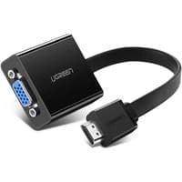 Адаптер UGREEN MM103 HDMI to VGA Converter 25cm (Black) (UGR-40248)