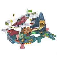 Ігровий набір ZIPP Toys Dino автотрек-серпантин електричний, 6 машинок (5501A)