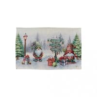 Салфетка на стол Прованс гобеленовая Рождественский костер 30х50 см (036427)