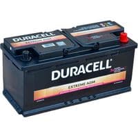 Аккумулятор автомобильный Duracell Extreme AGM Start-Stop DE105AGM 105Ah 950A (100AH)