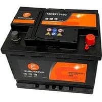 Аккумулятор автомобильный EUROREPAR 60Ah 540A R+ (1609232680)