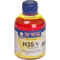 Чернила WWM HP 22/134/121 1000г Yellow (H35/Y-4)