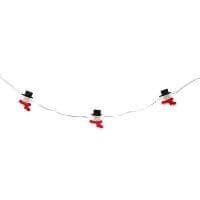 Гірлянда Chomik Струна Сніговик 2.2 м 20 LED Теплий білий (5900779880207)