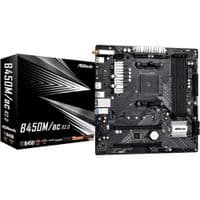 Материнская плата AMD AM4 B450 HDMI 1xM.2 2xDDR4 G B450M/AC R2.0