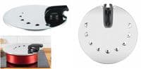 Кришка із захистом від розбризкування Tefal Ingenio, 20-28см, нержавіюча сталь, пластик