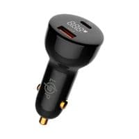 Зарядка в прикурювач LogicPower 100W Type-C+USB (QC4/PD3.0/PPS) WCH01