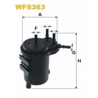Фильтр топливный Wixfiltron WF8363