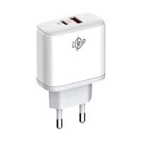 Зарядний телефон LogicPower 45W (Type-C+USB) QC + кабель (Type-C to Type-C) 45WCH