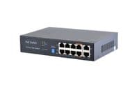 POE Watchdog коммутатор FoxGate S6008P-E2-AI-BT (96W) [FE: 8 x POE + 2 x RJ-45]