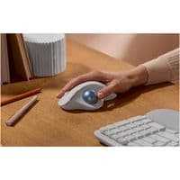 Мишка Logitech Ergo M575S Wireless Trackball Off-white (910-007030)