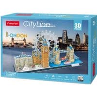 Пазл Cubic Fun Тривимірний пазл CityLine London (MC253h)