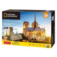 Пазл Cubic Fun Тривимірний пазл National geographic Нотр-Дам-де-Парі (DS0986h)