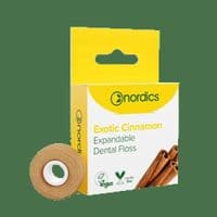 Зубная нить Nordics Expandable Dental Floss Exotic Cinnamon 30 м (3800500324111)