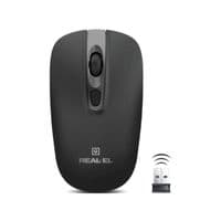 Миша бездротова REAL-EL RM-350 W Black