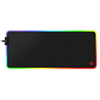 Килимок для мишi DEFENDER (50010) Black XXL HUB Light 780*300*4 мм, RGB