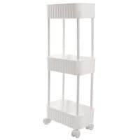 Етажерка VIOLET HOUSE 6020 Honeycomb 3 пол. WHITE 17*27*73 см (6020 Honeycomb 3 пол. WHITE 17*27*73 см)
