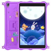 Blackview Tab 50 Kids, 8 дюймів HD+ IPS 800*1280, RK3562 Octa-core 2.0GHz, Front 0.3MP; Задня камера 2 МП, пам’ять 3 ГБ/64 ГБ, акумулятор 5580 мАг, 802.11a/b/g/n/ac/ax (2,4 ГГц, 5 ГГц, Wi-Fi6, версія WiFi, не підтримує SIM-карту, фіолетовий