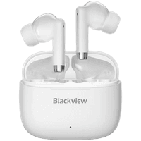 Гарнитура Blackview AirBuds 4, Battery 35mAh,Charging box battery 400mAh, Bluetooth 5.3, White
