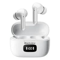 Наушники Blackview AirBuds 8, Battery 35mAh,Charging box battery 400mAh, Bluetooth 5.3, White