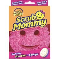 Губки кухонні Scrub Daddy Scrub Mommy Рожево-фіолетова 1 шт. (5060481022040)