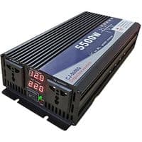 Автомобільний інвертор Choetech 12V/220V 2500 Вт, чиста синусоїда (CJ5000Q-V2)