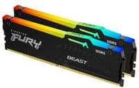 Kingston 32GB 6000MT/s DDR5 CL36 DIMM (Kit of 2) FURY Beast RGB EXPO