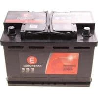 Аккумулятор автомобильный EUROREPAR EFB Stop & Start 70Ah 720A R+ (1620012580)