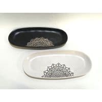 Блюдо Limited Edition KORA /33.5 см /овал./біле (JH8354-2)