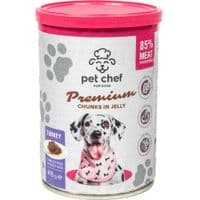 Влажный корм для собак Pet Chef С индейкой 415 г (4820255193601)