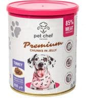 Влажный корм для собак Pet Chef С индейкой 800 г (4820255193670)