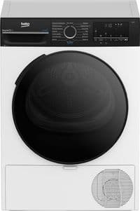 Сушильна машина Beko тепловий насос, 7кг, A++, 55см, дисплей, пара, підсвітка барабану, білий