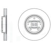 Тормозной диск HI-Q SD1005