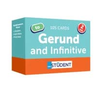 Учебный набор English Student Карточки для изучения английских слов Gerund and Infinitive vol.2 (рус.) (591225994)