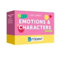 Учебный набор English Student Карточки для изучения английского языка Emotions & Characters (рус.) (591226005)