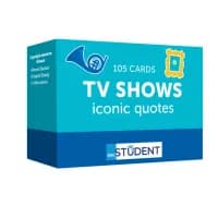 Учебный набор English Student Карточки для изучения английского языка TV Shows (591226004)