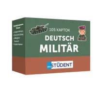 Учебный набор English Student Карточки для изучения немецкого языка Militar (укр.) (591226006)
