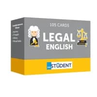 Учебный набор English Student Карточки для изучения профессионального английского языка Legal English (рус.) (591226011)
